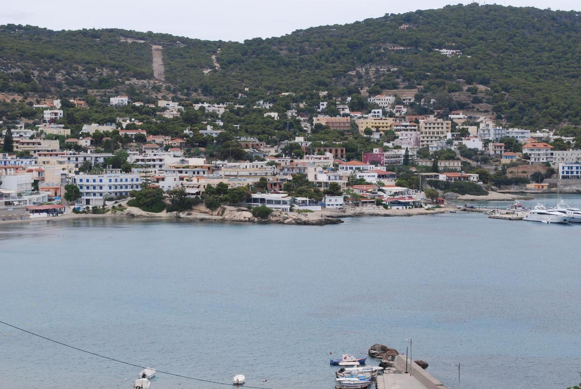 Sunset Rooms Agia Marina  Ngoại thất bức ảnh