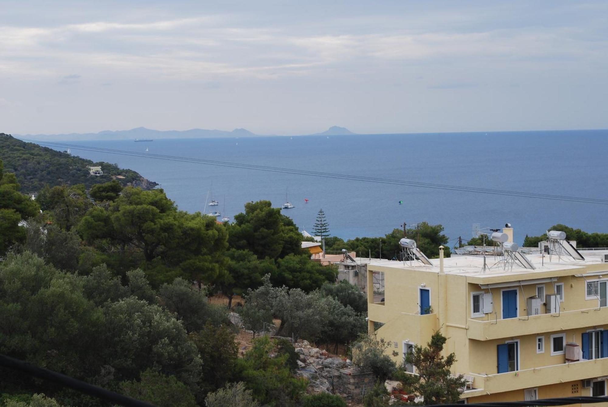 Sunset Rooms Agia Marina  Ngoại thất bức ảnh